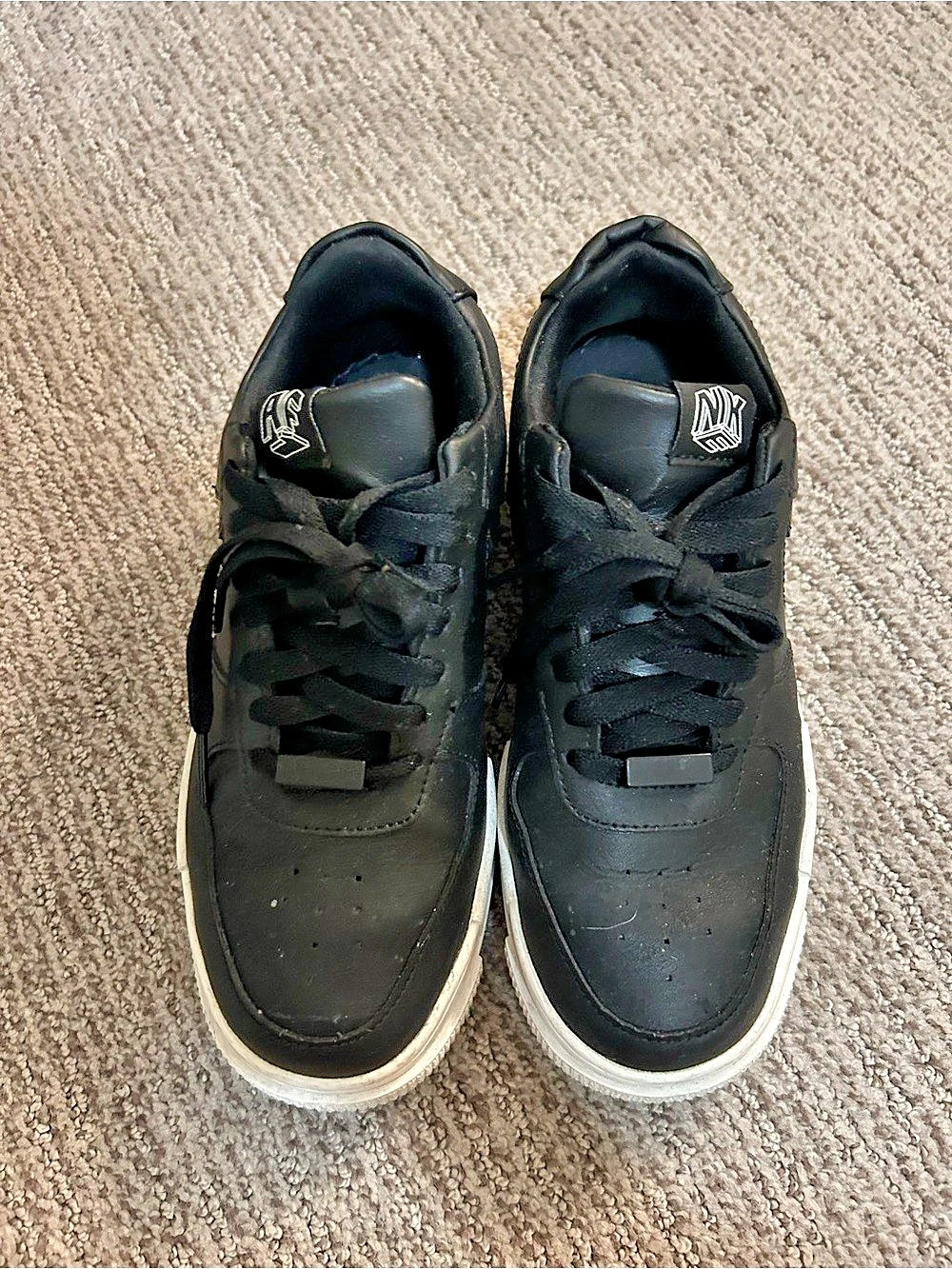 Nike Air Force 1 Black & White US 6.5